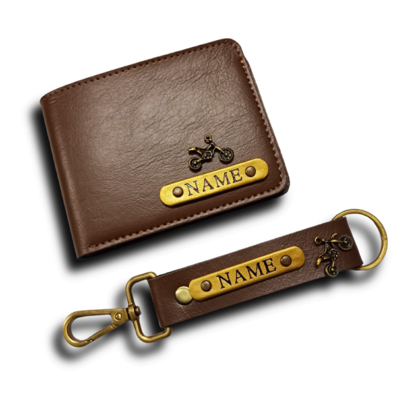 Men's Wallet & Keychain 2 Sided Combo - Image 4
