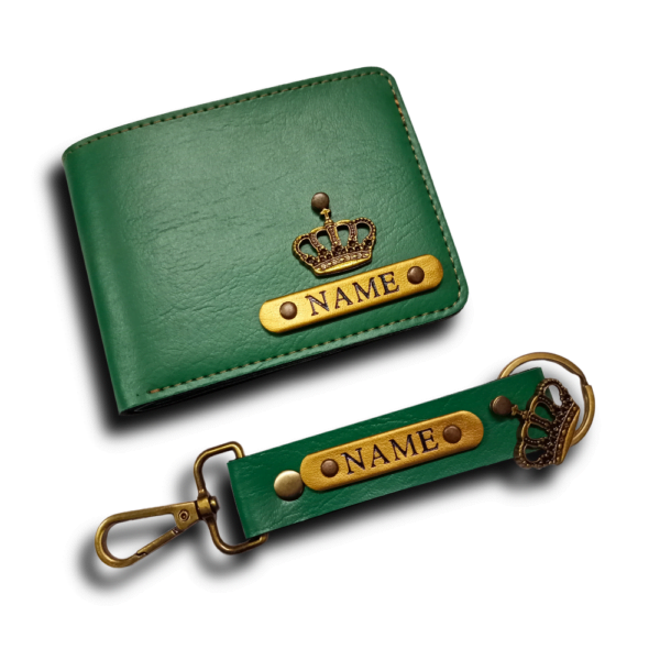 Men's Wallet & Keychain 2 Sided Combo - Image 7